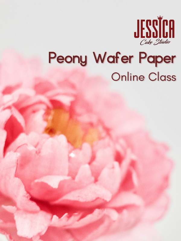 Peony Wafer Paper Flower — Online Class