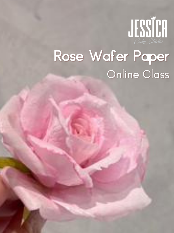 Rose Wafer Paper Flower Online Class